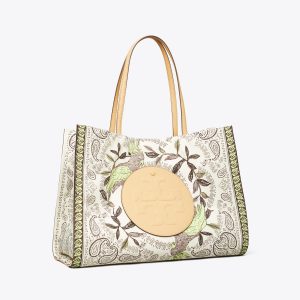 کیف توت زنانه Tory Burch مدل Ella Printed  in green, size OS green