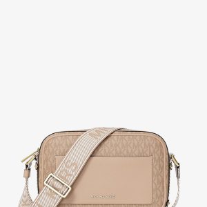 کیف کراس‌بادی زنانه Michael Kors مدل Maeve Large Signature Logo